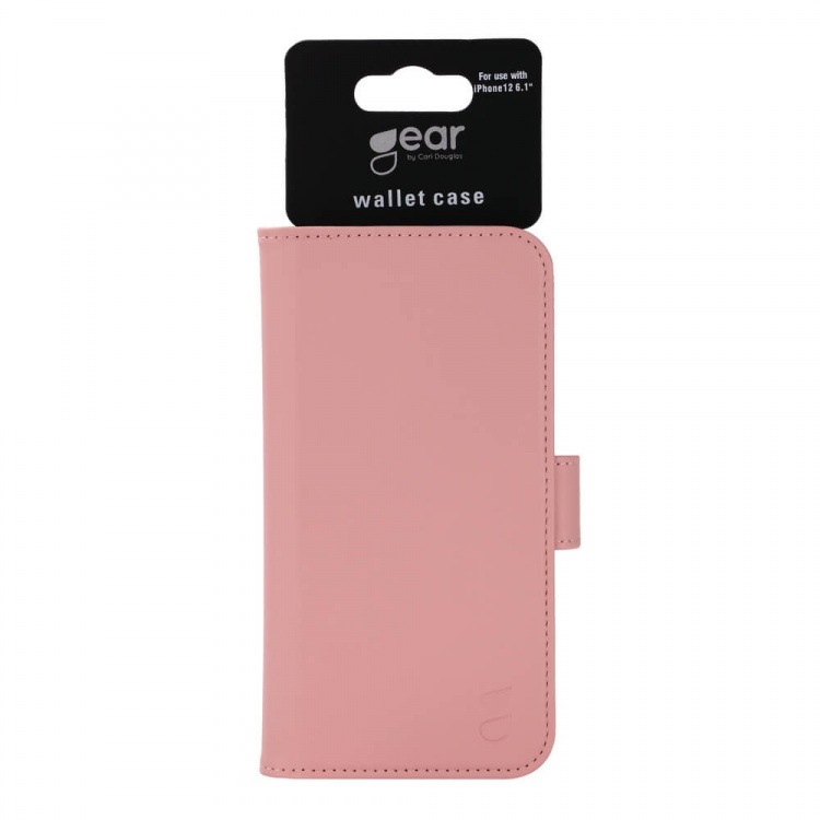 Gear Mobilfodral 3 Kortfack Rosa - iPhone 12/12 Pro Gear Mobilfodral 3 Kortfack Rosa - iPhone 12/12 Pro
