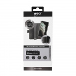 Gear Mobilfodral 2-i-1 7 Kortfack Svart - iPhone 12/12 Pro
