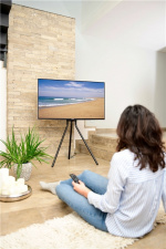 Hama Golvställ för TV Design Svart