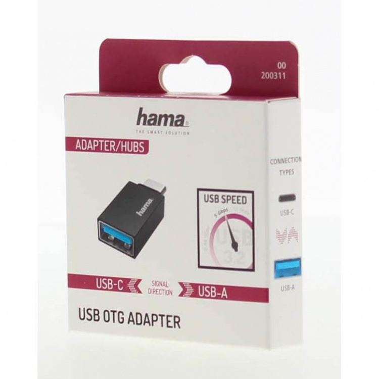 Hama USB-A Adapter till USB-C USB 3.2 Gen1