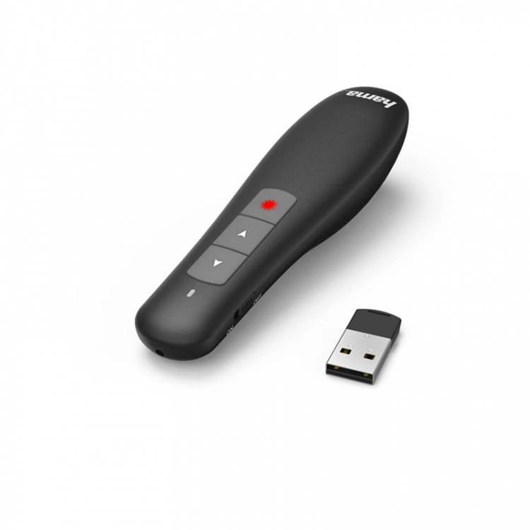 Hama Wireless Presenter X-Pointer Svart Hama Wireless Presenter X-Pointer Svart
