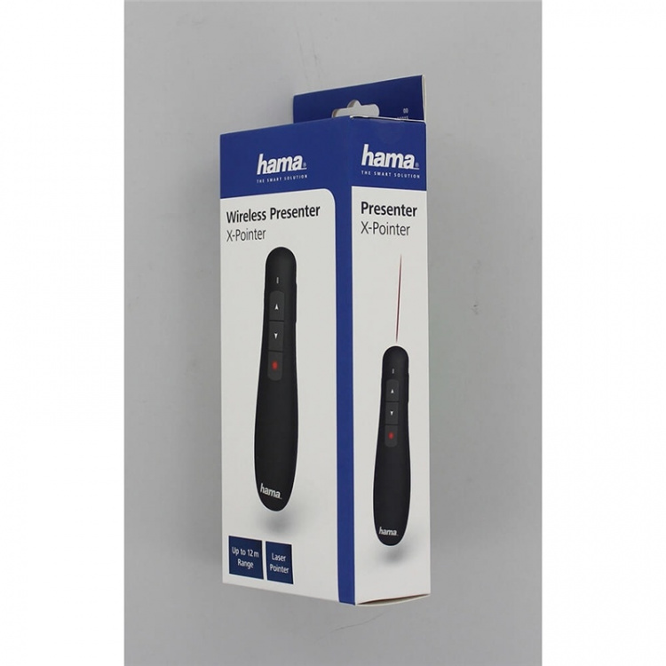 Hama Wireless Presenter X-Pointer Svart Hama Wireless Presenter X-Pointer Svart