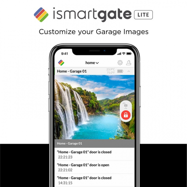 ISMARTGATE Garageöppnare Lite 1 Port