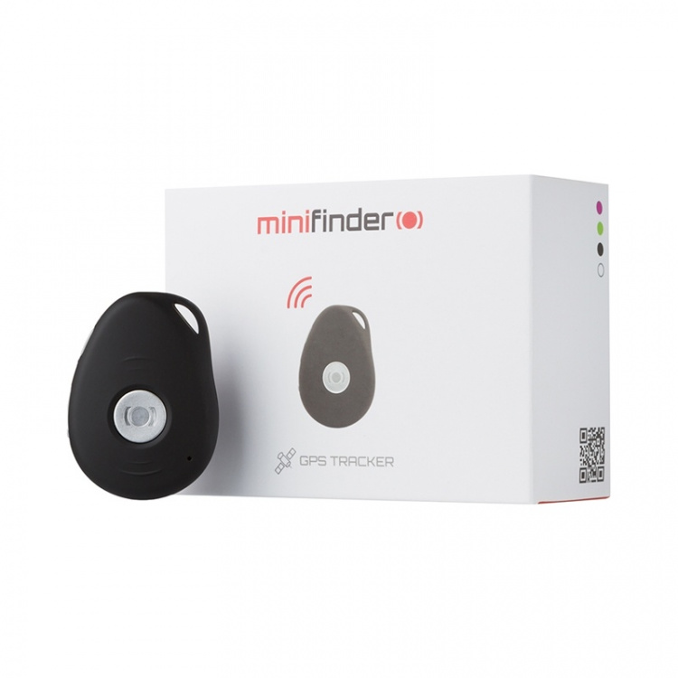 Minifinder Gps Pico Personlarm Nyckelring Svart