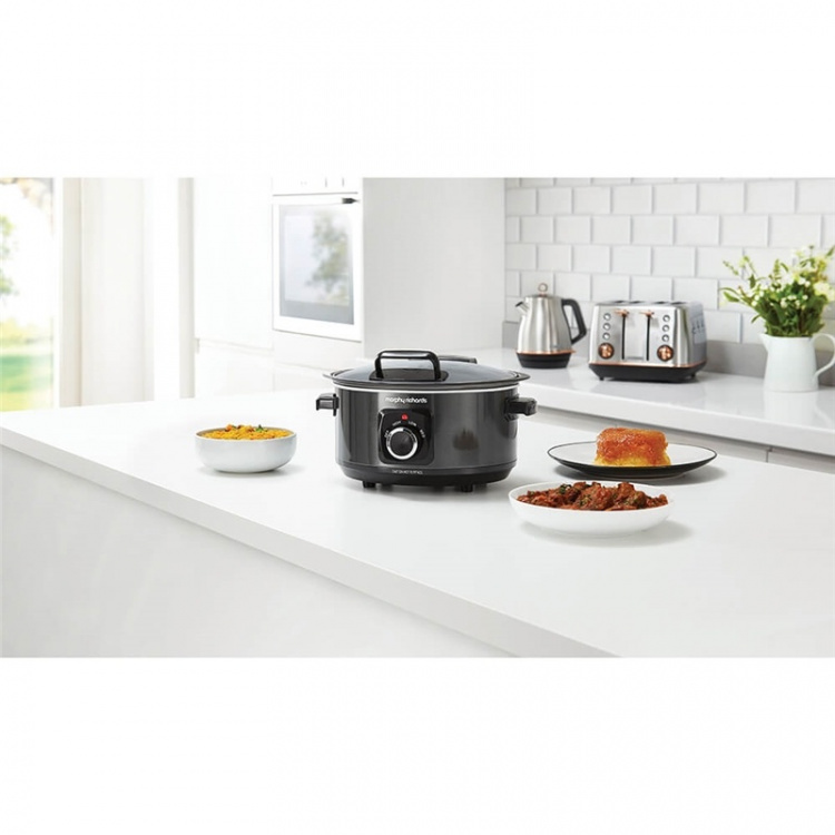 Morphy Richards Slow Cooker Sear And Stew 3,5L Fällbart Lock