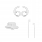 North Airpods Sport Kit Silicone Eartips Neckstrap Watchbandholder Vit North Airpods Sport Kit Silicone Eartips Neckstrap Watchbandholder Vit