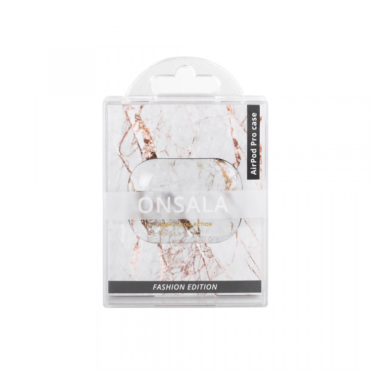 Onsala Fodral Airpods Pro White Rhino Marble