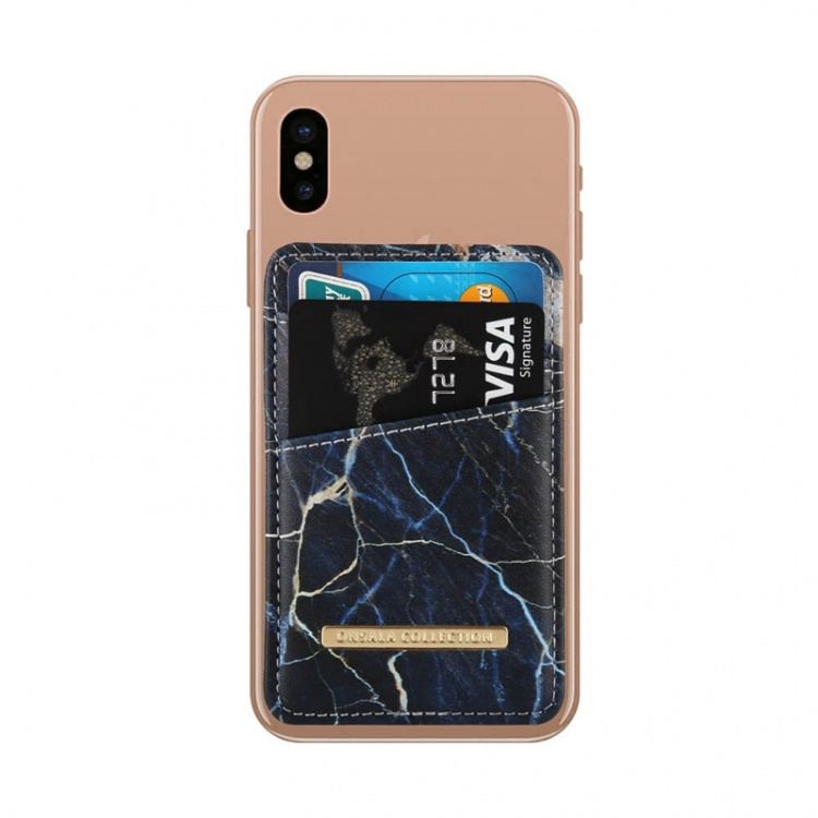 Onsala Korthållare Black Galaxy Marble