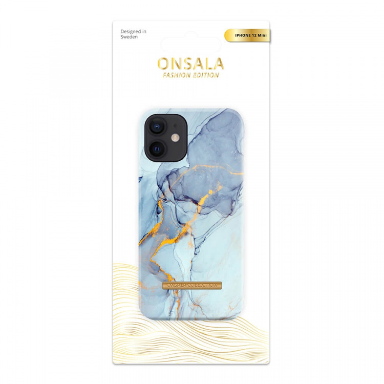 Onsala Mobilskal Soft Gredelin Marble - iPhone 12 Mini