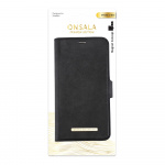 Onsala Mobilfodral Midnight Black - iPhone 12 Mini