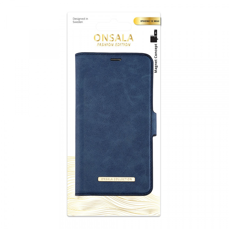 Onsala Mobilfodral Royal Blue - iPhone 12 Mini