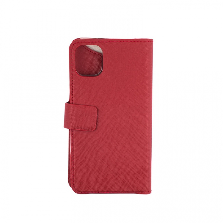 Onsala Mobilfodral Saffiano Red - iPhone 12 Mini
