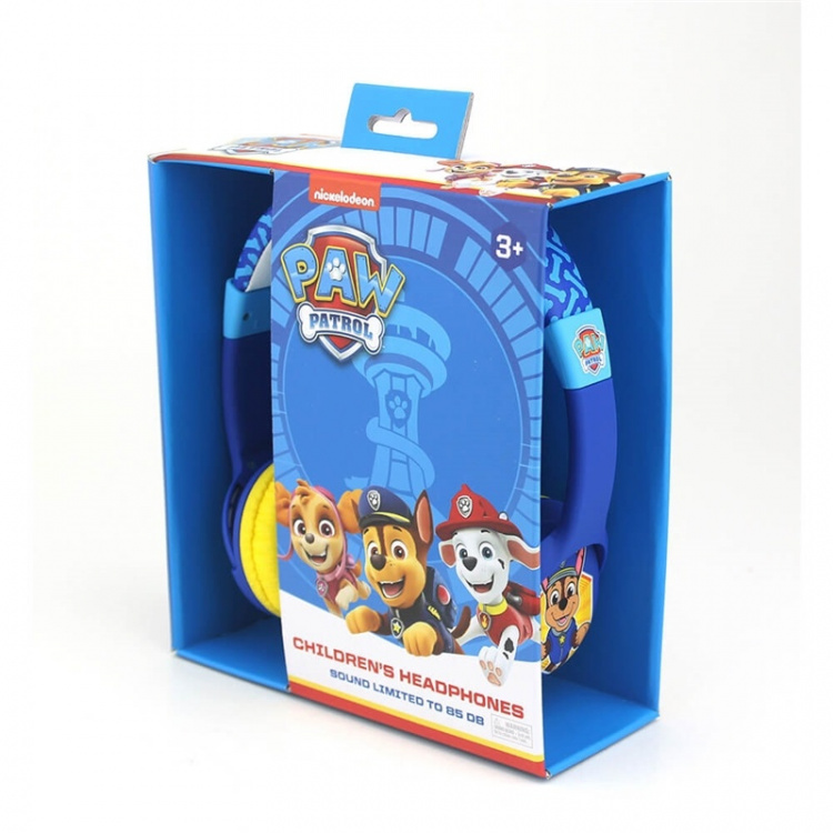 Paw Patrol Hörlur Junior On-Ear 85dB Chase Paw Patrol Hörlur Junior On-Ear 85dB Chase