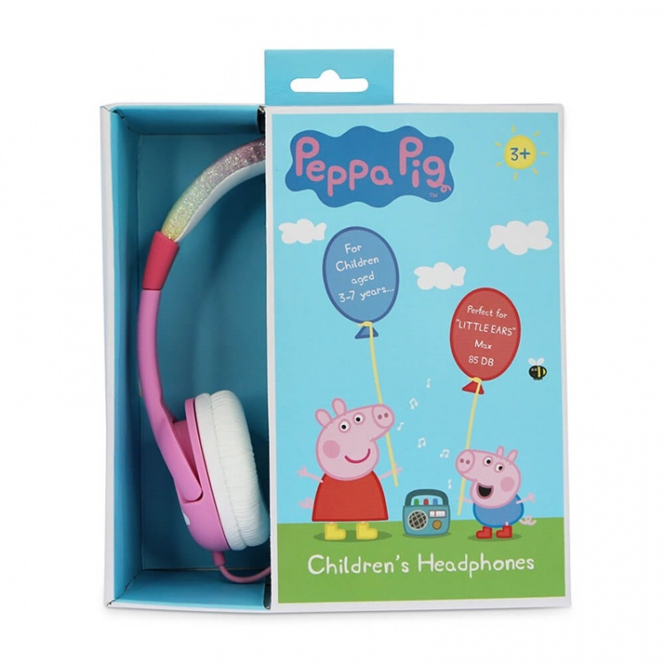 Peppa Pig Hörlur Junior On-Ear 85Db Prinsessan Peppa Peppa Pig Hörlur Junior On-Ear 85Db Prinsessan Peppa