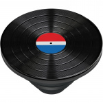 PopSockets Backspin Aluminum 45 RPM Avtagbart Grip med Ställfunktion LUXE Spin