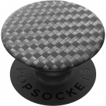 PopSockets Carbonite Weave Avtagbart Grip med Ställfunktion