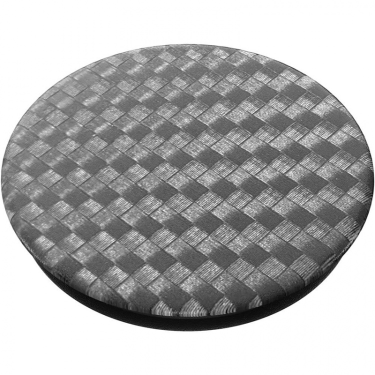 PopSockets Carbonite Weave Avtagbart Grip med Ställfunktion