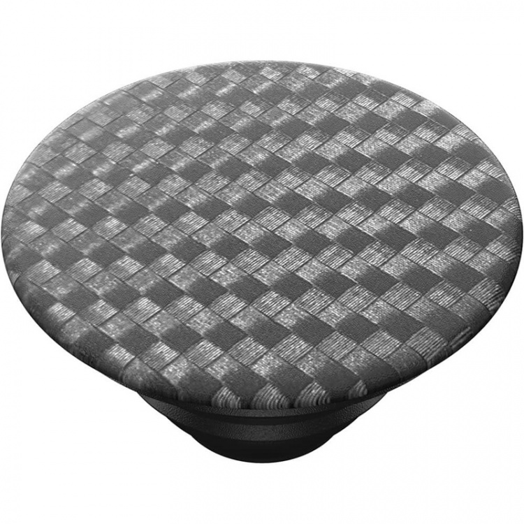 PopSockets Carbonite Weave Avtagbart Grip med Ställfunktion