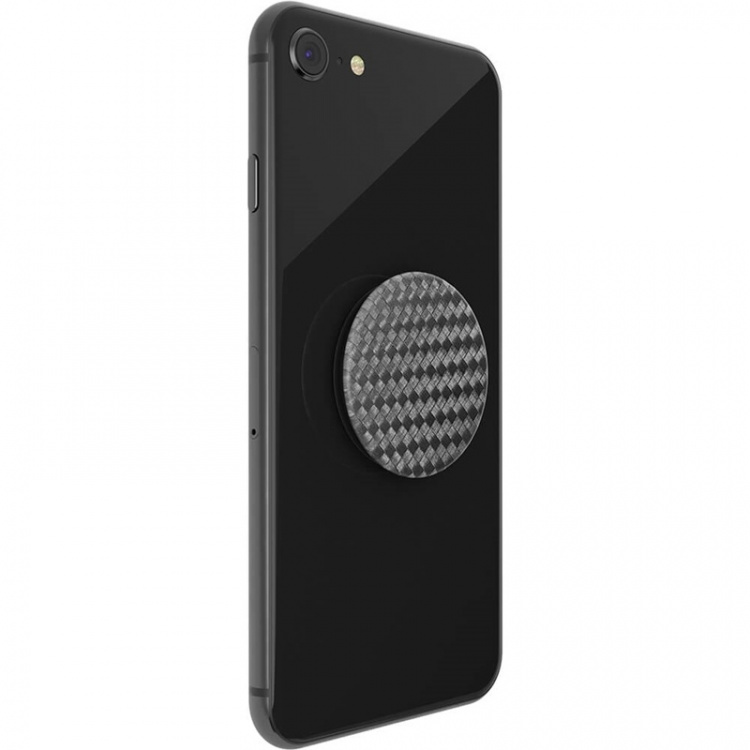 PopSockets Carbonite Weave Avtagbart Grip med Ställfunktion