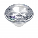 Popsockets Disco Crystal Silver Avtagbart Grip Med Ställfunktion Premium
