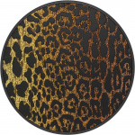 PopSockets Embossed Metal Leopard Avtagbart Grip med Ställfunktion LUXE