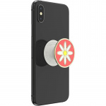 Popsockets Enamel Quaint Daisy Coral Avtagbart Grip Med Ställfunktion Premium