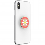 Popsockets Enamel Quaint Daisy Coral Avtagbart Grip Med Ställfunktion Premium