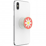 Popsockets Enamel Quaint Daisy Coral Avtagbart Grip Med Ställfunktion Premium