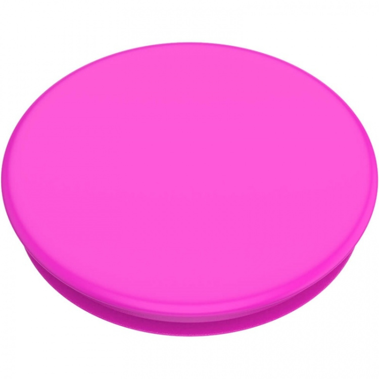 PopSockets Neon Day Glo Pink Avtagbart Grip med Ställfunktion