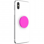 PopSockets Neon Day Glo Pink Avtagbart Grip med Ställfunktion