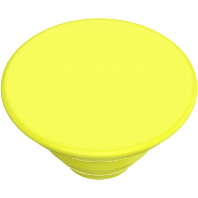 PopSockets Neon Jolt Yellow Avtagbart Grip med Ställfunktion PopSockets Neon Jolt Yellow Avtagbart Grip med Ställfunktion