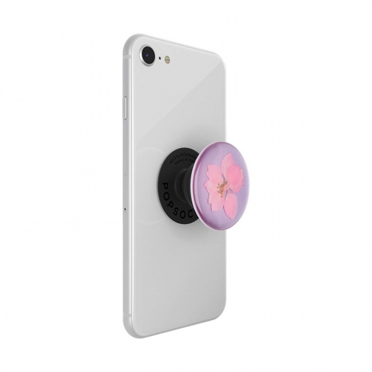 PopSockets Pressed Flower Delphinium Avtagbart Grip med Ställfunktion Premium PopSockets Pressed Flower Delphinium Avtagbart Grip med Ställfunktion Premium