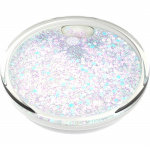 PopSockets Tidepool Halo White Avtagbart Grip med Ställfunktion LUXE