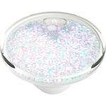 PopSockets Tidepool Halo White Avtagbart Grip med Ställfunktion LUXE