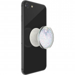 PopSockets Tidepool Halo White Avtagbart Grip med Ställfunktion LUXE