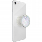 PopSockets Tidepool Halo White Avtagbart Grip med Ställfunktion LUXE