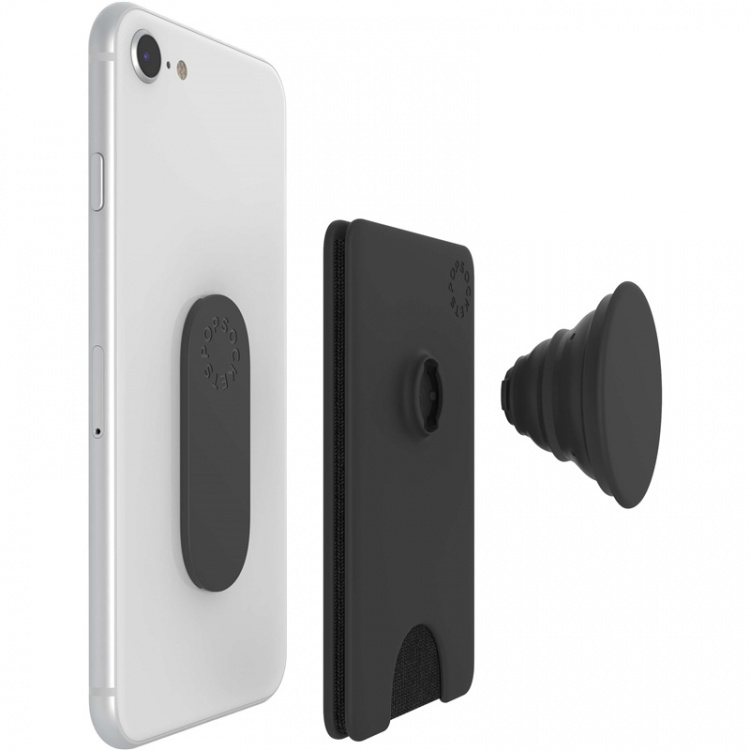 Popsockets Wallet Black Avtagbar Mobil Plånbok Popwallet+ Popsockets Wallet Black Avtagbar Mobil Plånbok Popwallet+