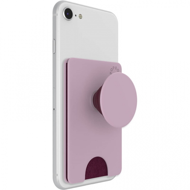 PopSockets Wallet Blush Pink Avtagbar Mobil Plånbok PopWallet+