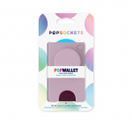 PopSockets Wallet Blush Pink Avtagbar Mobil Plånbok PopWallet+
