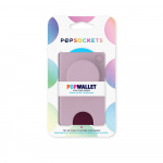 PopSockets Wallet Blush Pink Avtagbar Mobil Plånbok PopWallet+