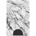 PopSockets Wallet Dove White Marble Avtagbar Mobil Plånbok PopWallet+