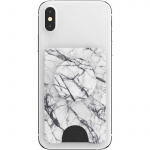 PopSockets Wallet Dove White Marble Avtagbar Mobil Plånbok PopWallet+