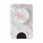Popsockets Wallet Rose Gold Lutz Marble Avtagbar Mobil Plånbok Popwallet+