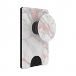 Popsockets Wallet Rose Gold Lutz Marble Avtagbar Mobil Plånbok Popwallet+
