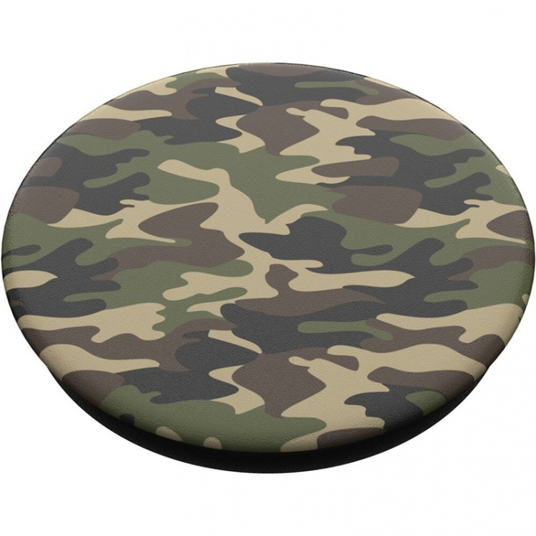PopSockets Woodland Camo Avtagbart Grip med Ställfunktion