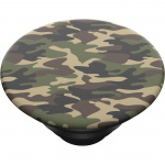 PopSockets Woodland Camo Avtagbart Grip med Ställfunktion