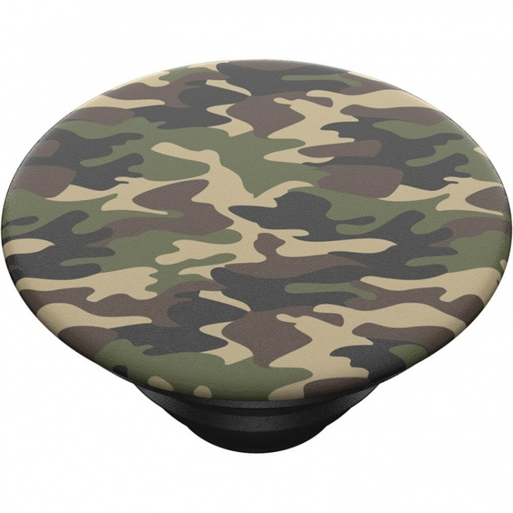 PopSockets Woodland Camo Avtagbart Grip med Ställfunktion