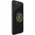 PopSockets Woodland Camo Avtagbart Grip med Ställfunktion