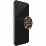PopSockets Woodland Camo Avtagbart Grip med Ställfunktion