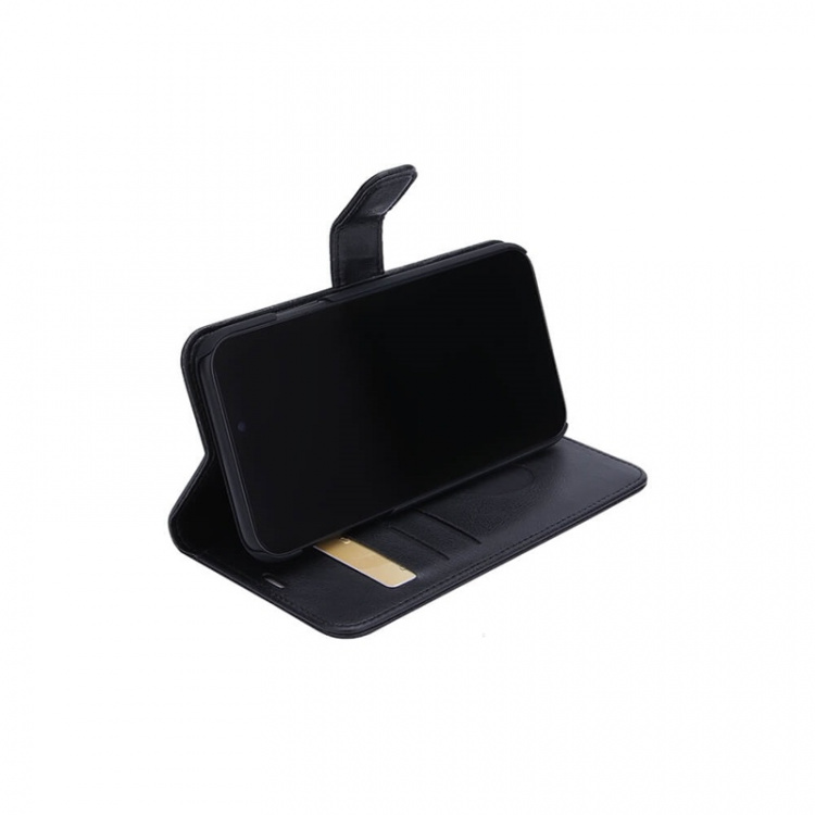 Radicover Strålningsskydd Plånboksväska PU iPhone 11 Flipcover Svart 3-Led RFID Radicover Strålningsskydd Plånboksväska PU iPhone 11 Flipcover Svart 3-Led RFID